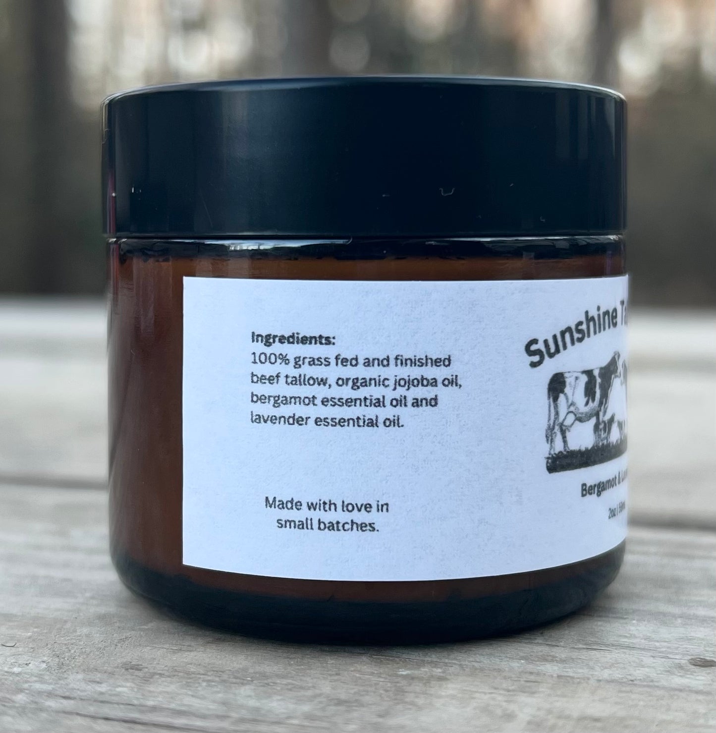 (Bergamot and Lavender) tallow balm