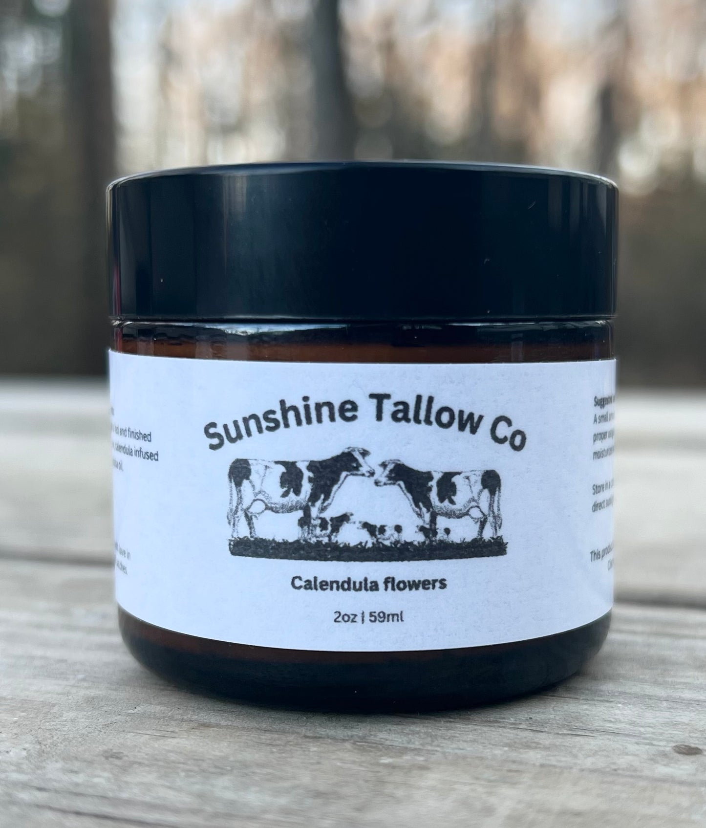 Calendula flower whipped tallow